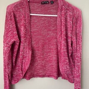 Tempted Fuchsia Open-Front Cardigan